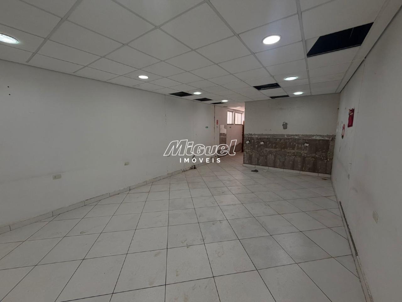 Salão Comercial, para aluguel, Centro - - Piracicaba/SP: 