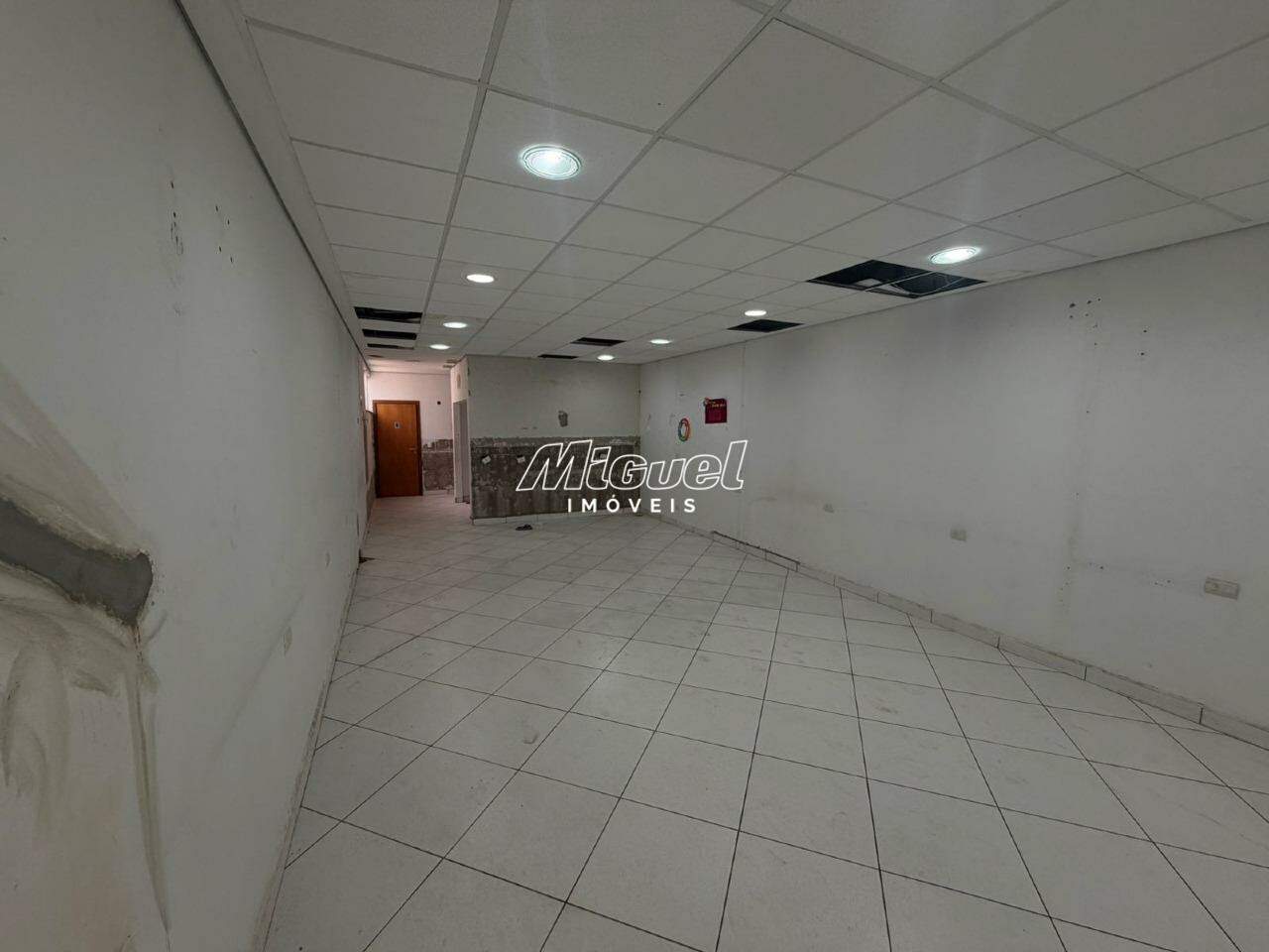 Salão Comercial, para aluguel, Centro - - Piracicaba/SP: 