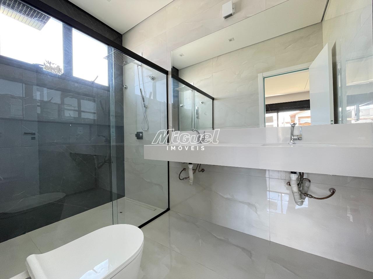 Casa em Condomínio, à venda, Santa Rosa - 3 quartos Residencial Villa D’Aquila - Piracicaba/SP: