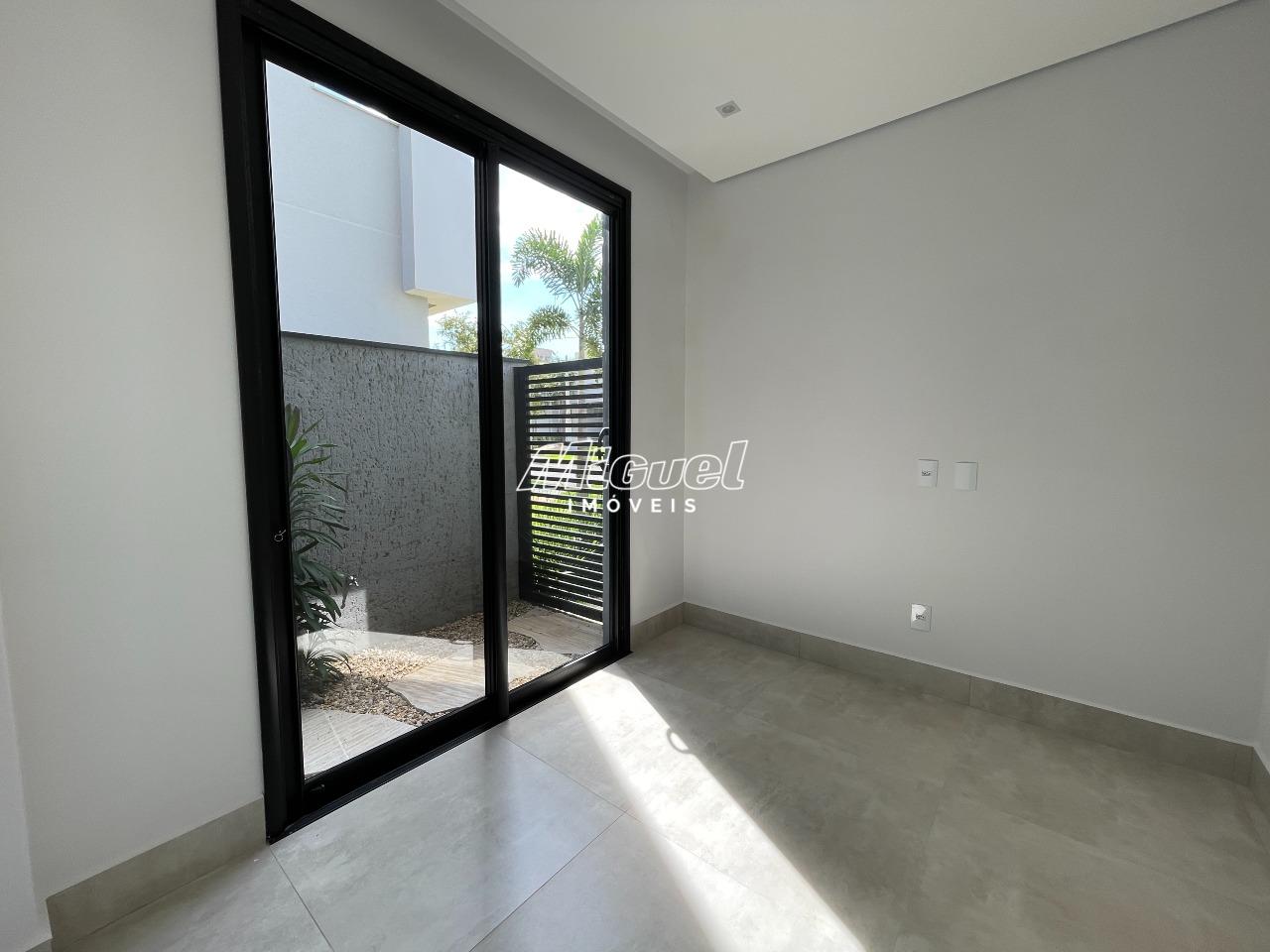 Casa em Condomínio, à venda, Santa Rosa - 3 quartos Residencial Villa D’Aquila - Piracicaba/SP: