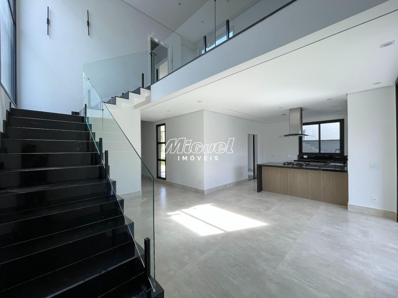 Casa em Condomínio, à venda, Santa Rosa - 3 quartos Residencial Villa D’Aquila - Piracicaba/SP: