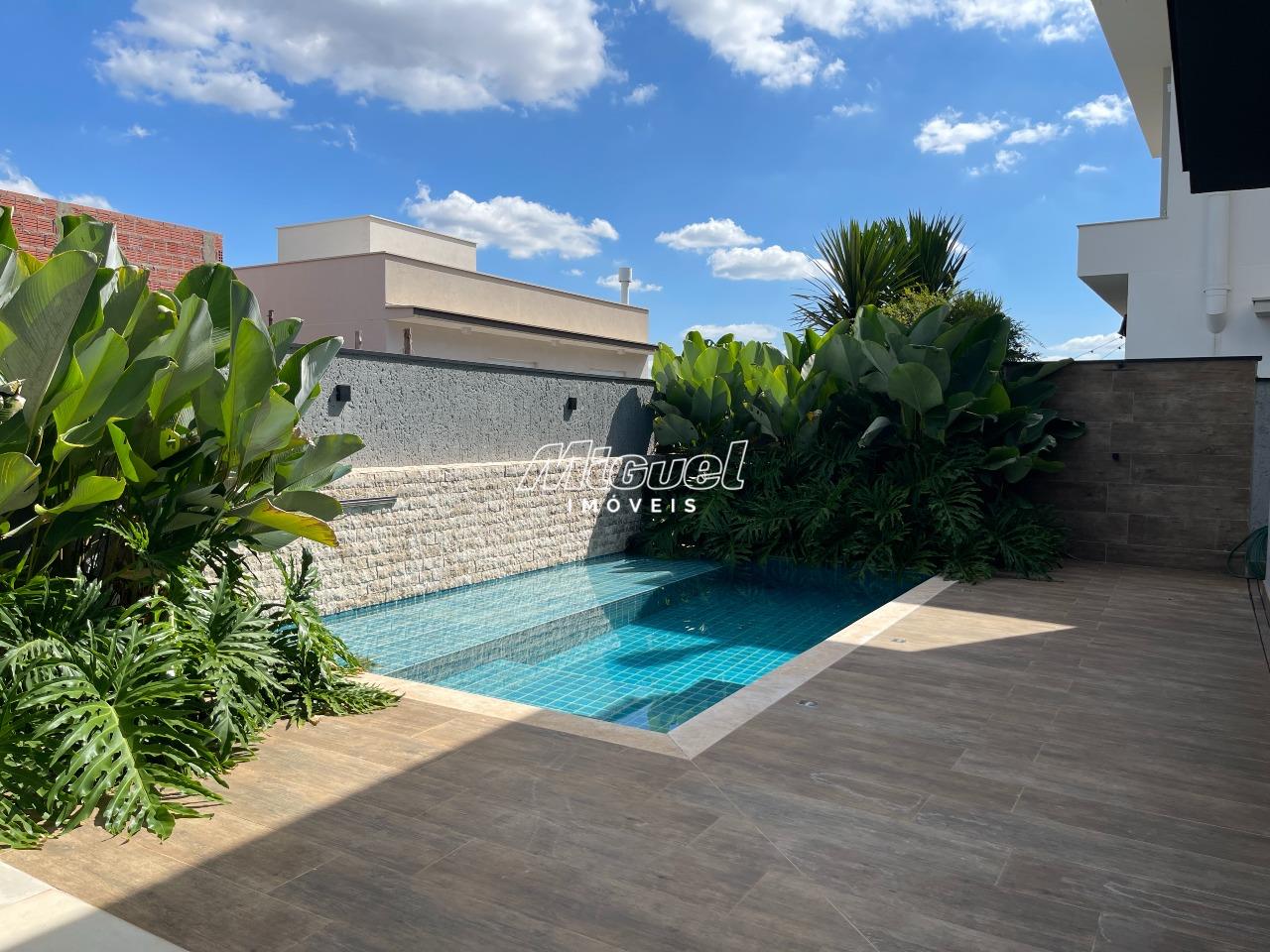 Casa em Condomínio, à venda, Santa Rosa - 3 quartos Residencial Villa D’Aquila - Piracicaba/SP: