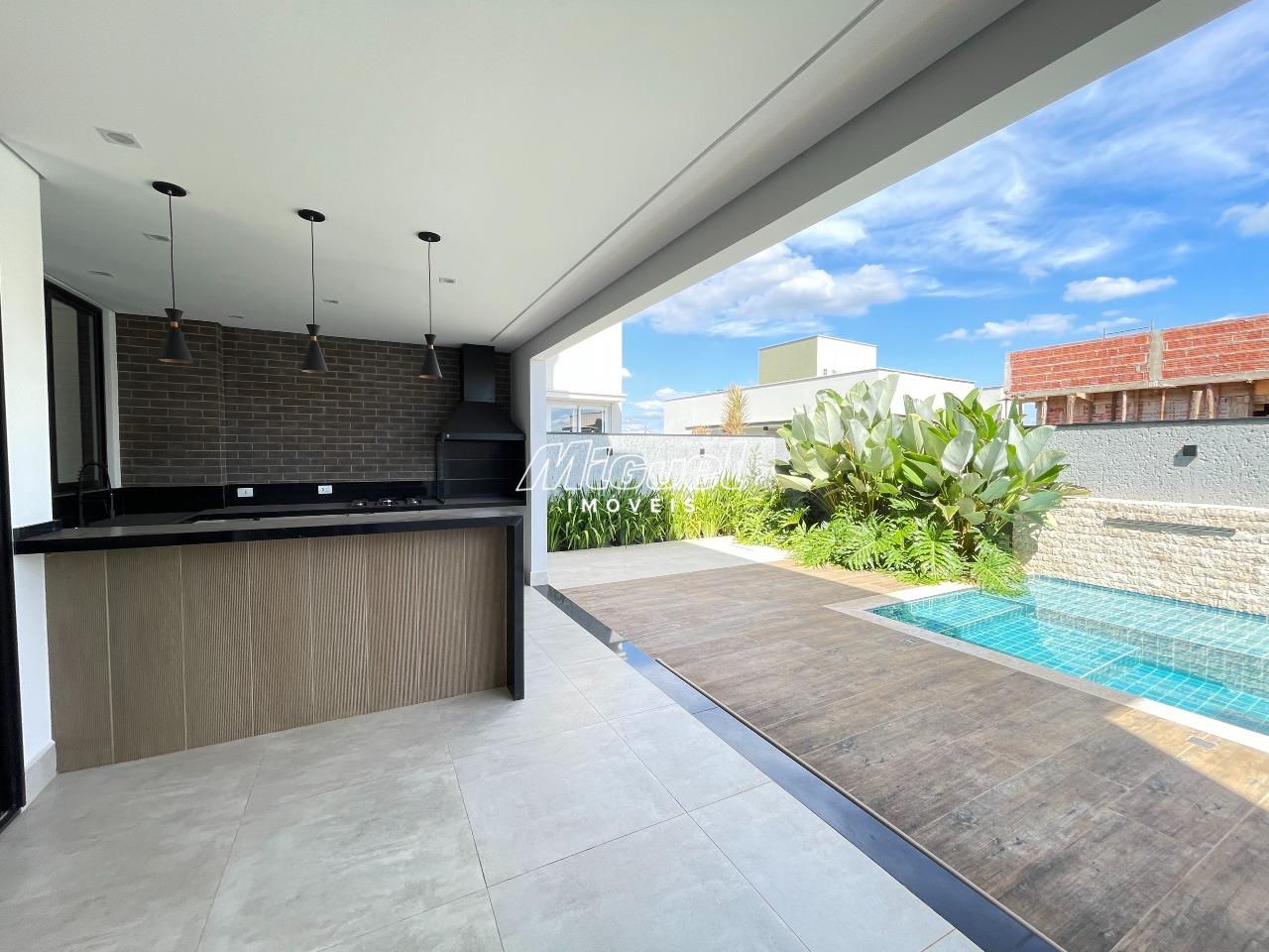 Casa em Condomínio, à venda, Santa Rosa - 3 quartos Residencial Villa D’Aquila - Piracicaba/SP: