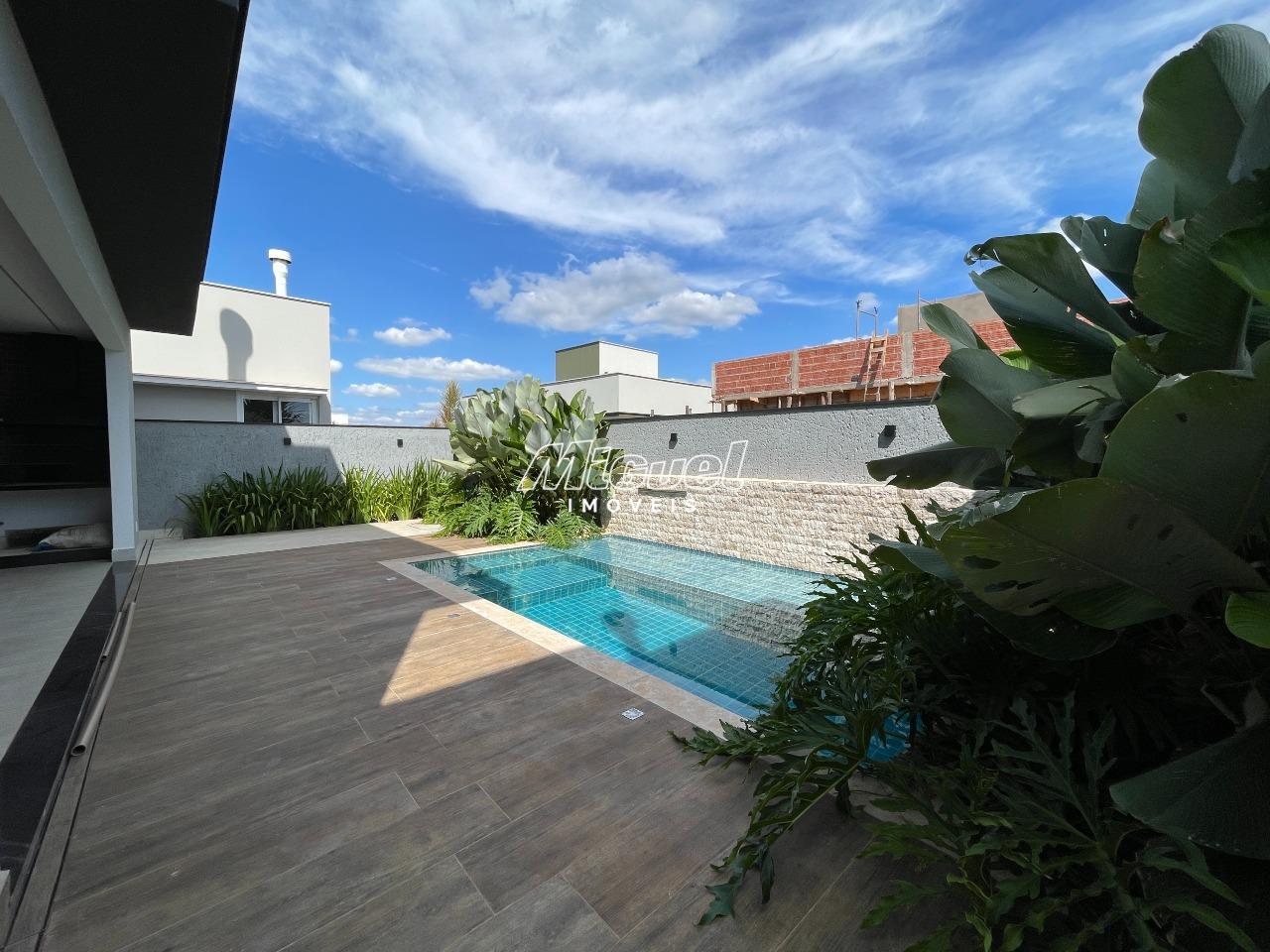 Casa em Condomínio, à venda, Santa Rosa - 3 quartos Residencial Villa D’Aquila - Piracicaba/SP: