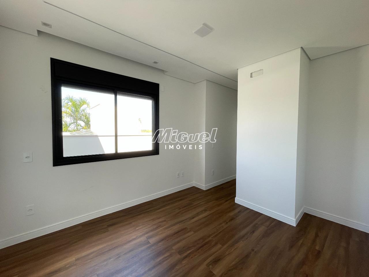 Casa em Condomínio, à venda, Santa Rosa - 3 quartos Residencial Villa D’Aquila - Piracicaba/SP: