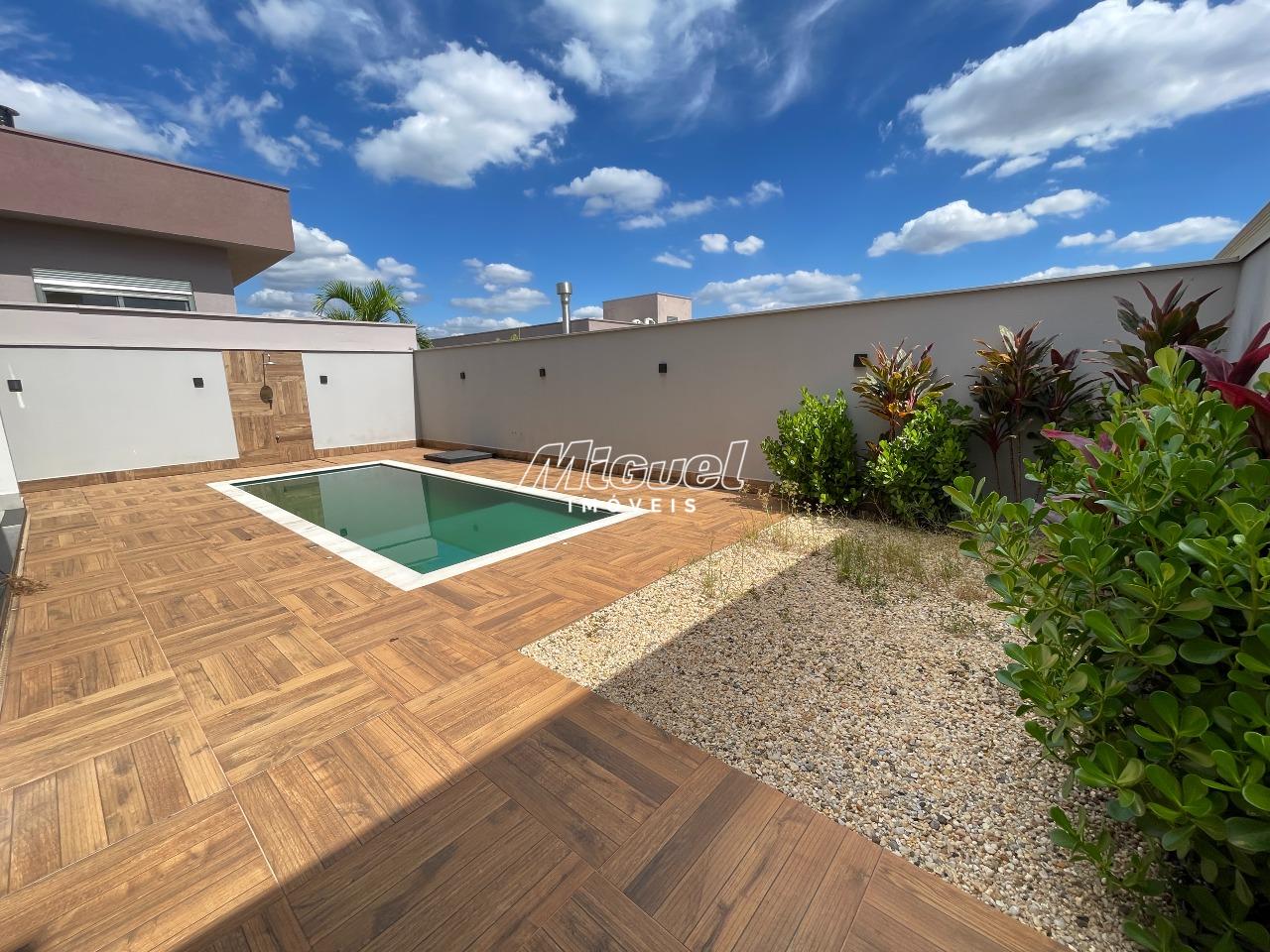 Casa em Condomínio, à venda, Santa Rosa - 3 quartos Residencial Villa D’Aquila - Piracicaba/SP: 