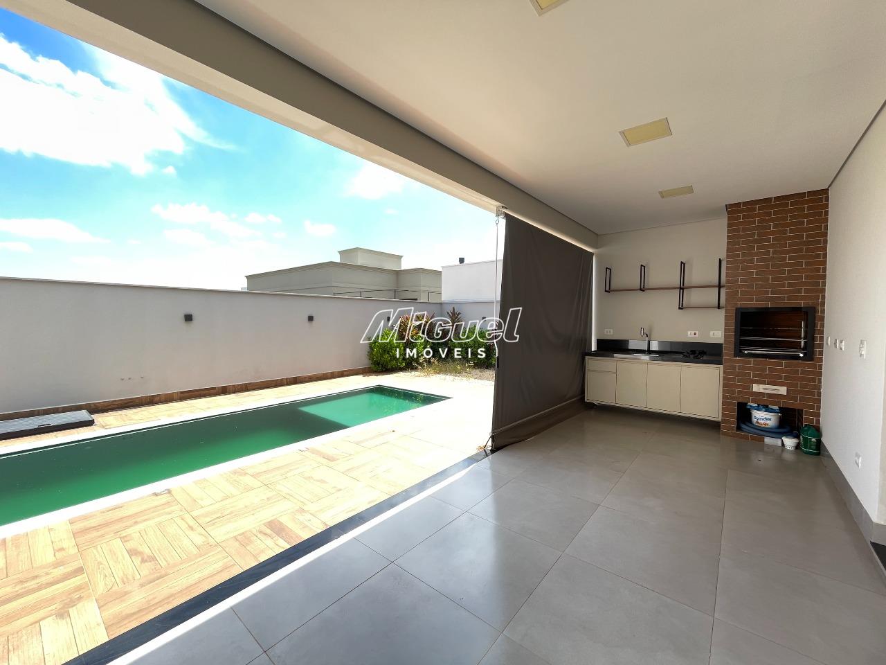 Casa em Condomínio, à venda, Santa Rosa - 3 quartos Residencial Villa D’Aquila - Piracicaba/SP: 