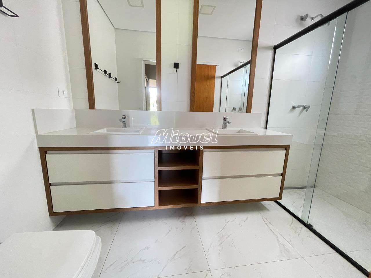 Casa em Condomínio, à venda, Santa Rosa - 3 quartos Residencial Villa D’Aquila - Piracicaba/SP: 