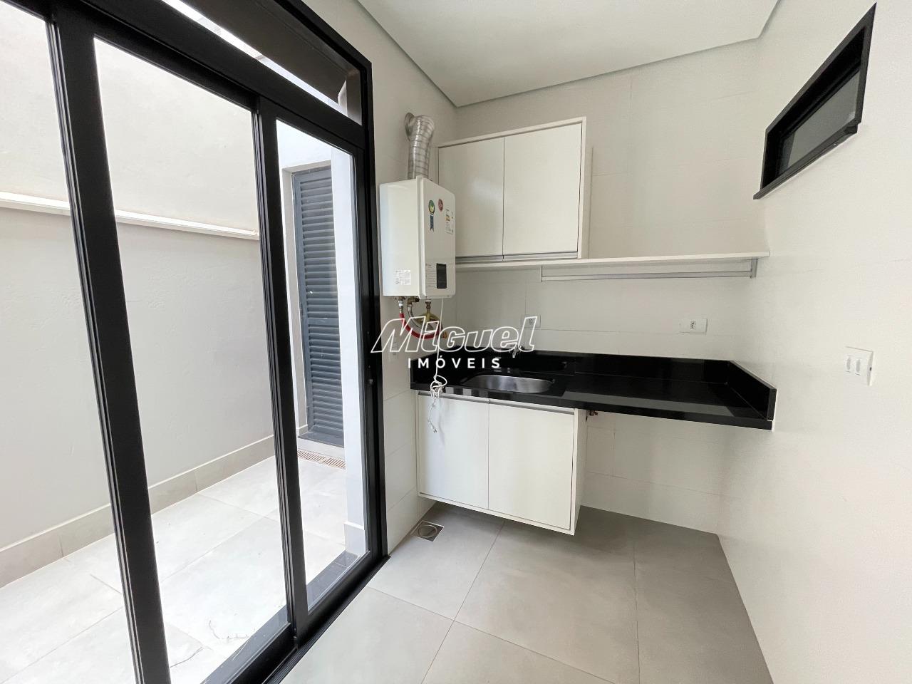 Casa em Condomínio, à venda, Santa Rosa - 3 quartos Residencial Villa D’Aquila - Piracicaba/SP: 