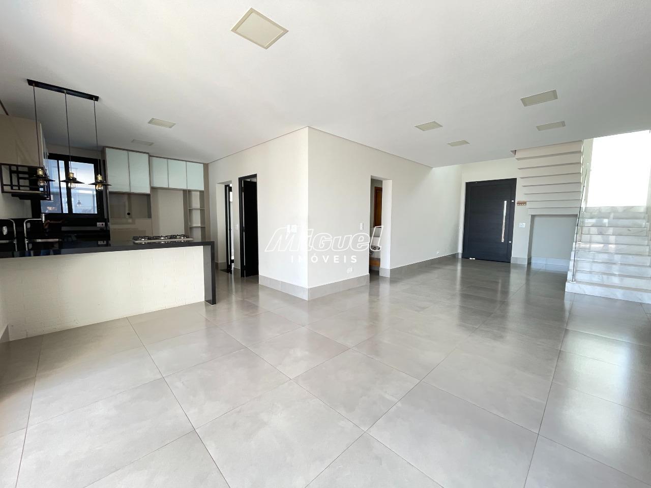 Casa em Condomínio, à venda, Santa Rosa - 3 quartos Residencial Villa D’Aquila - Piracicaba/SP: 