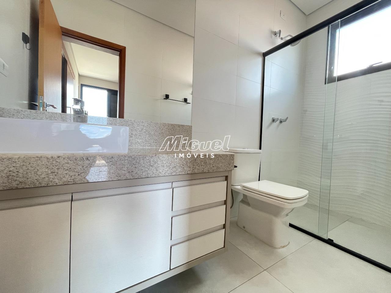 Casa em Condomínio, à venda, Santa Rosa - 3 quartos Residencial Villa D’Aquila - Piracicaba/SP: 