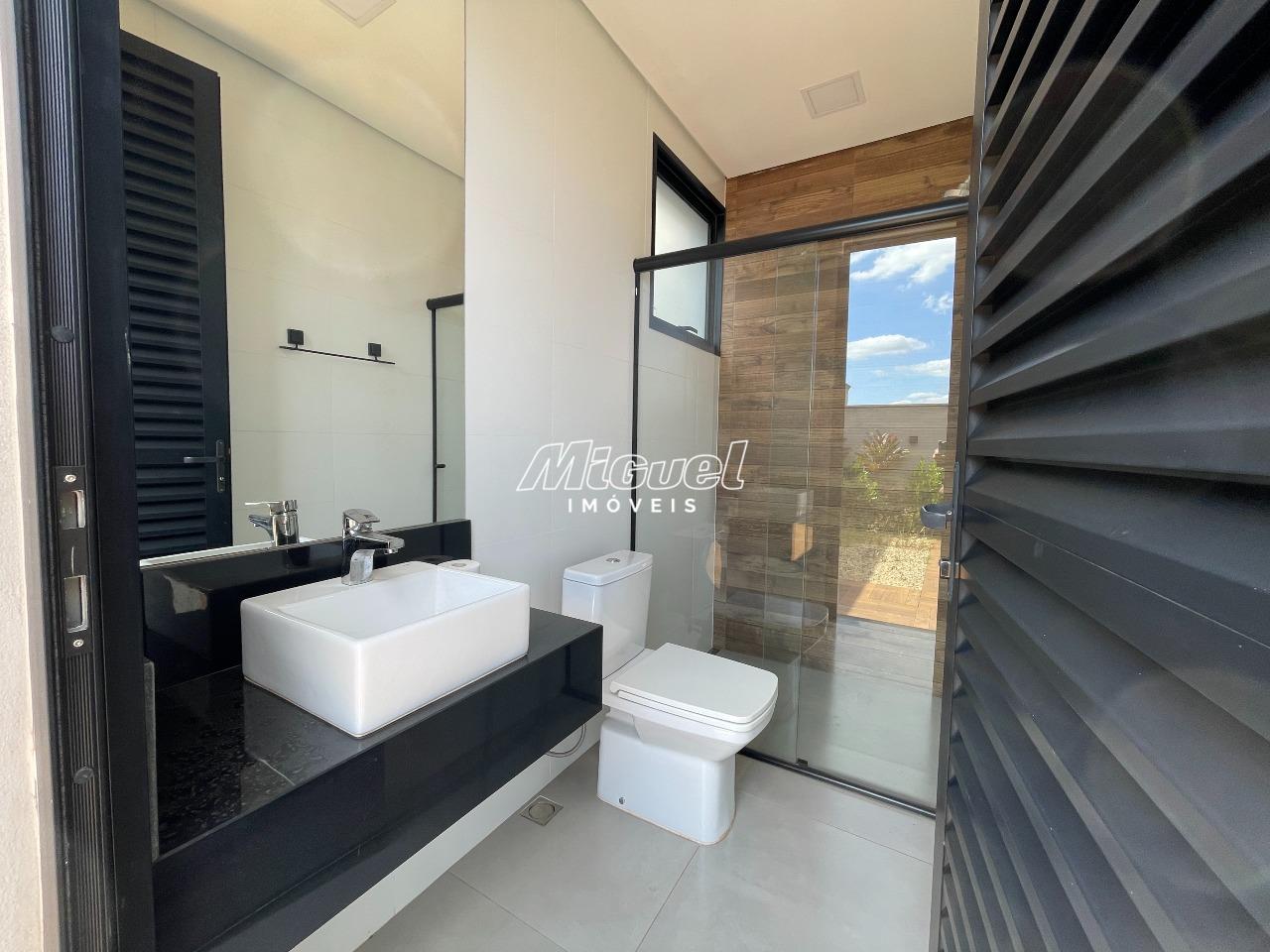 Casa em Condomínio, à venda, Santa Rosa - 3 quartos Residencial Villa D’Aquila - Piracicaba/SP: 