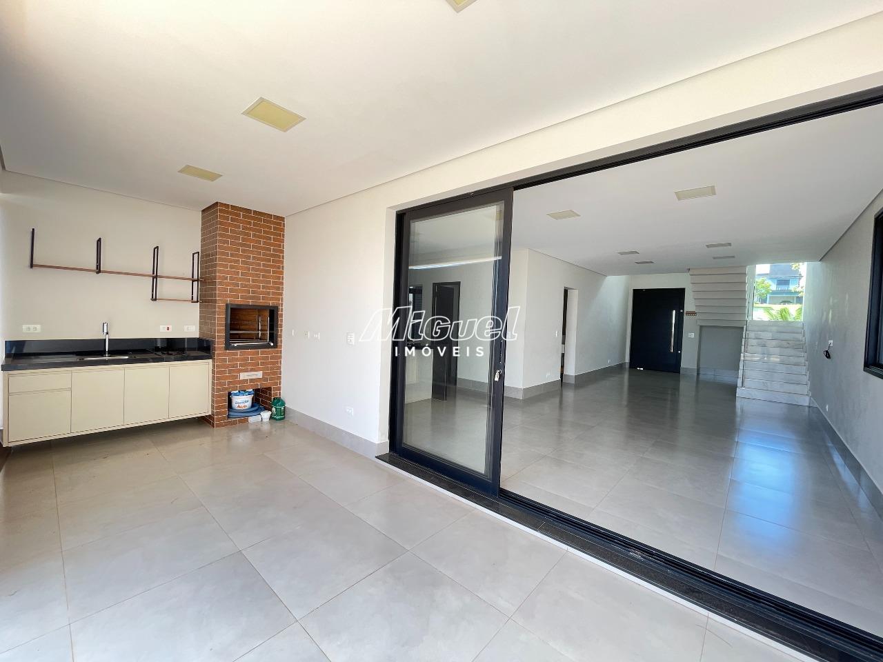 Casa em Condomínio, à venda, Santa Rosa - 3 quartos Residencial Villa D’Aquila - Piracicaba/SP: 