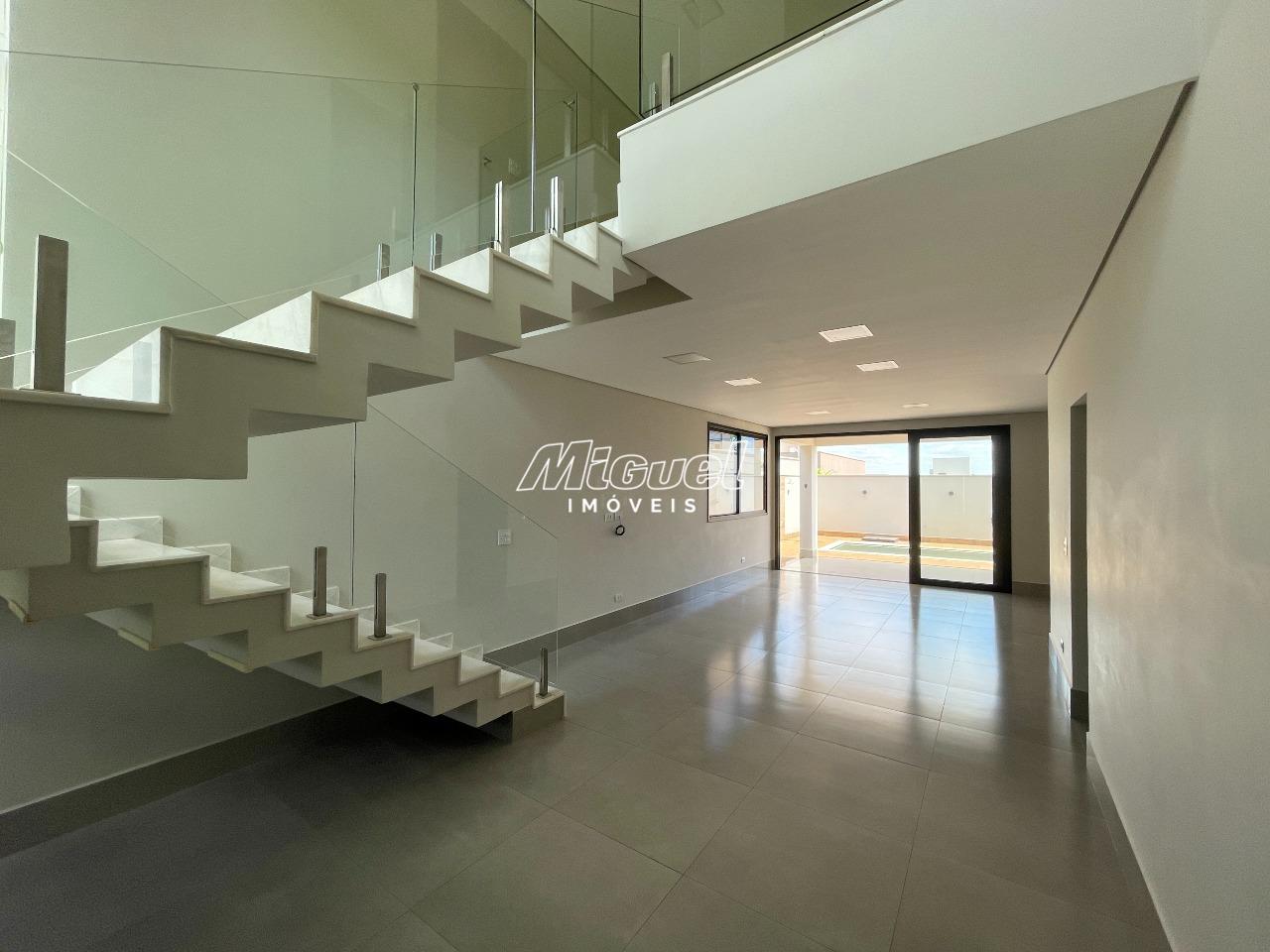 Casa em Condomínio, à venda, Santa Rosa - 3 quartos Residencial Villa D’Aquila - Piracicaba/SP: 