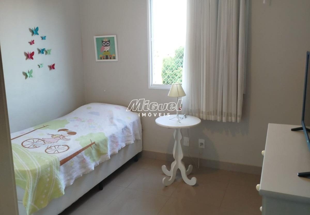 Apartamento, à venda, Nova América - Piracicaba 2 quartos Residencial Torres do Jardim III: