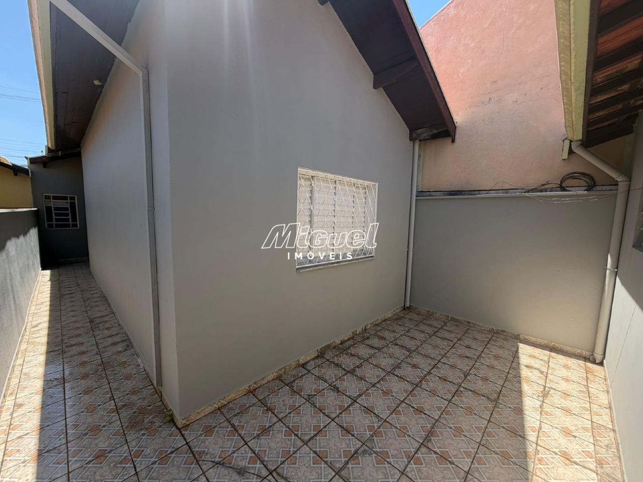 Casa, para aluguel, Castelinho - 2 quartos - Piracicaba/SP: