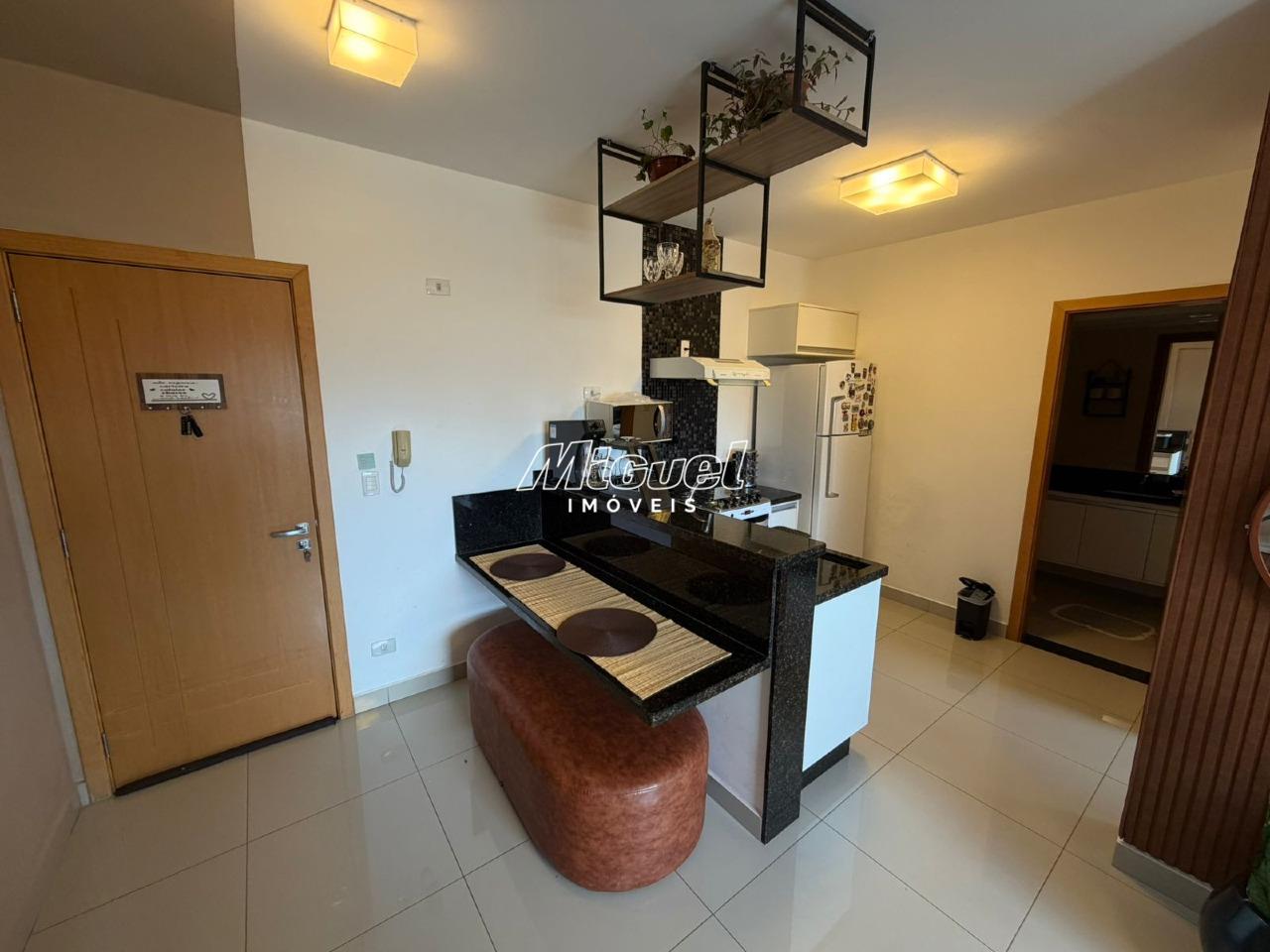 Apartamento, para aluguel, Cidade Jardim - 1 quarto Edifício Mondial - Piracicaba/SP: 