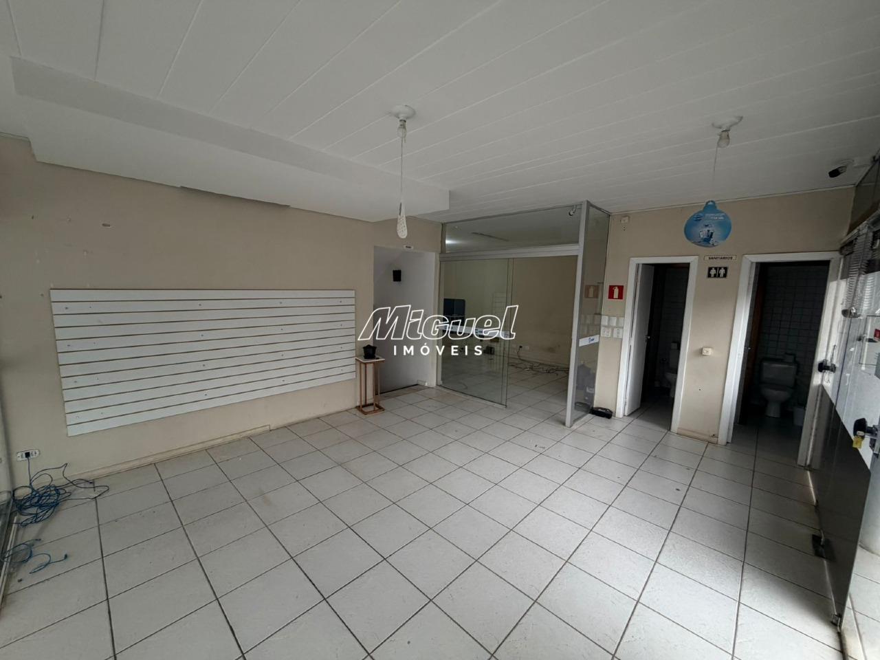 Salão Comercial, para aluguel, Centro - - Piracicaba/SP: 