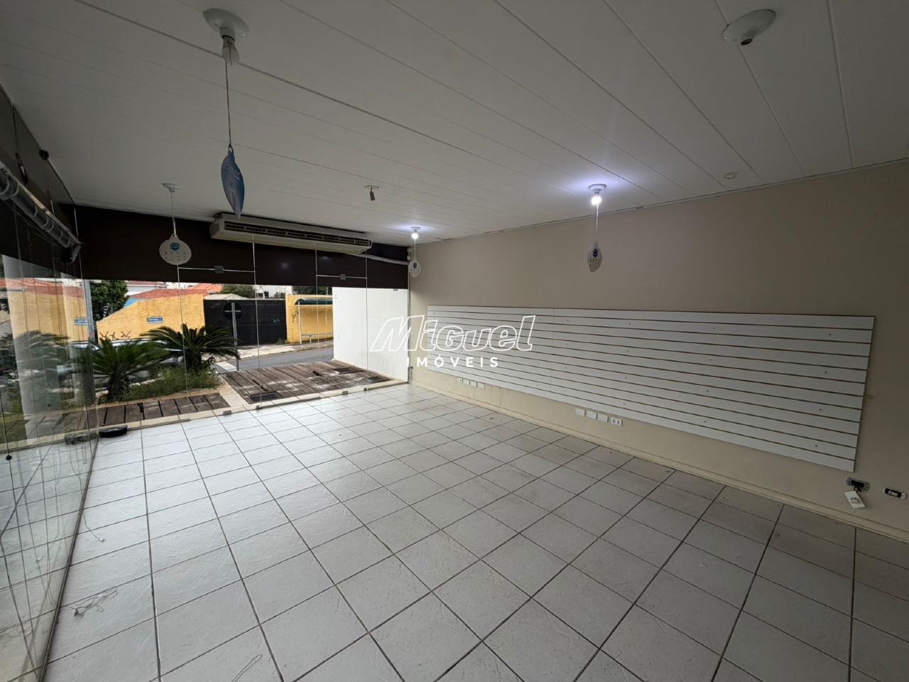 Salão Comercial, para aluguel, Centro - - Piracicaba/SP: 