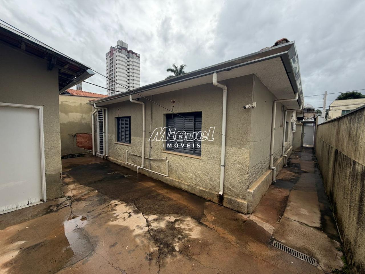 Casa Comercial, para aluguel, Cidade Alta - - Piracicaba/SP: 