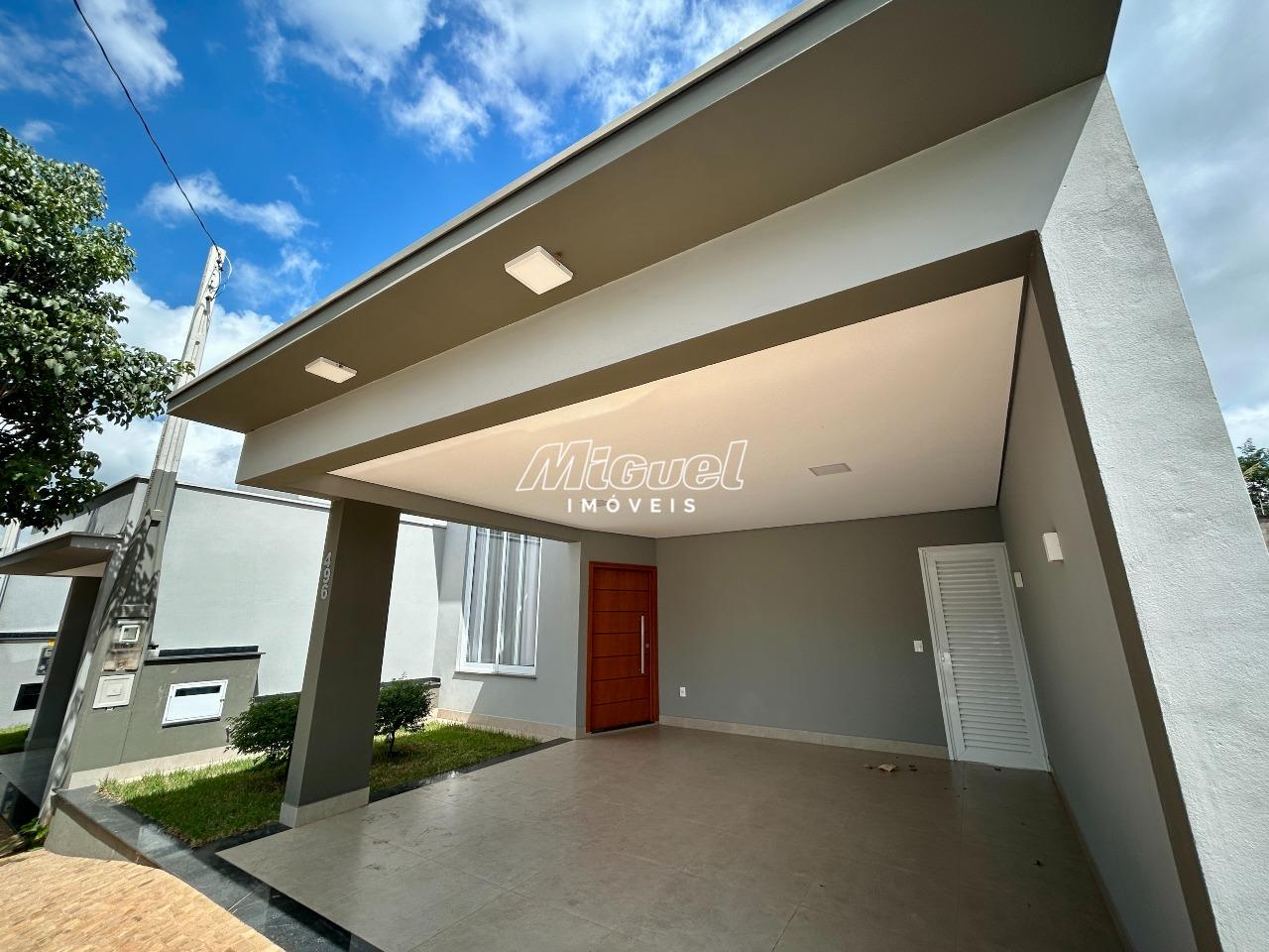 Casa em Condomínio, à venda, Jardim Califórnia - 3 quartos Residencial Mônaco - Piracicaba/SP: 