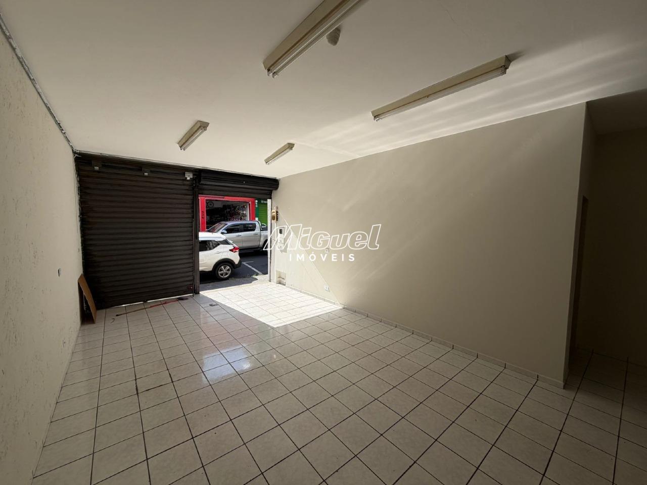 Salão Comercial, para aluguel, Centro - - Piracicaba/SP: 