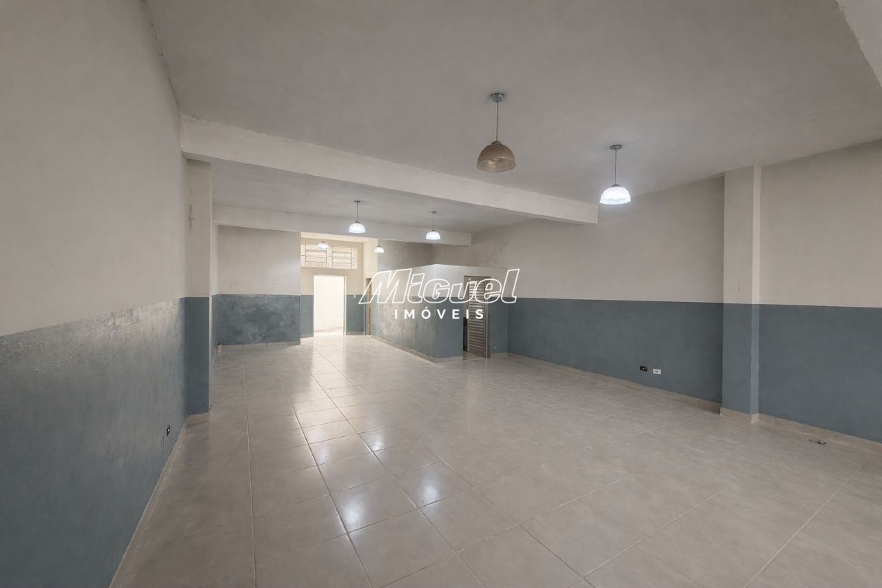 Salão Comercial, para aluguel, Água Branca - - Piracicaba/SP: 