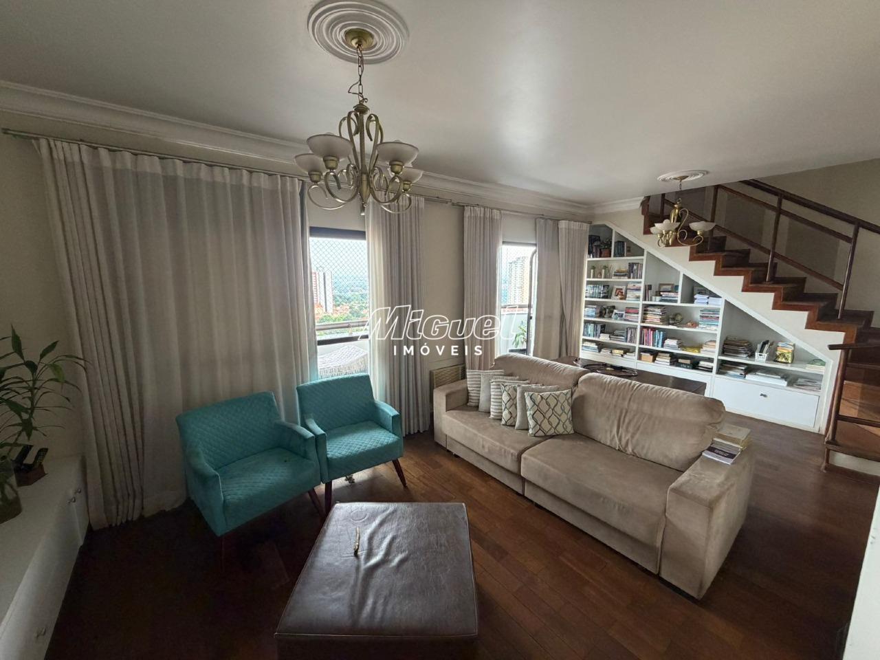 Cobertura, à venda, Centro - 4 quartos Edifício Mont Blanc - Piracicaba/SP: 