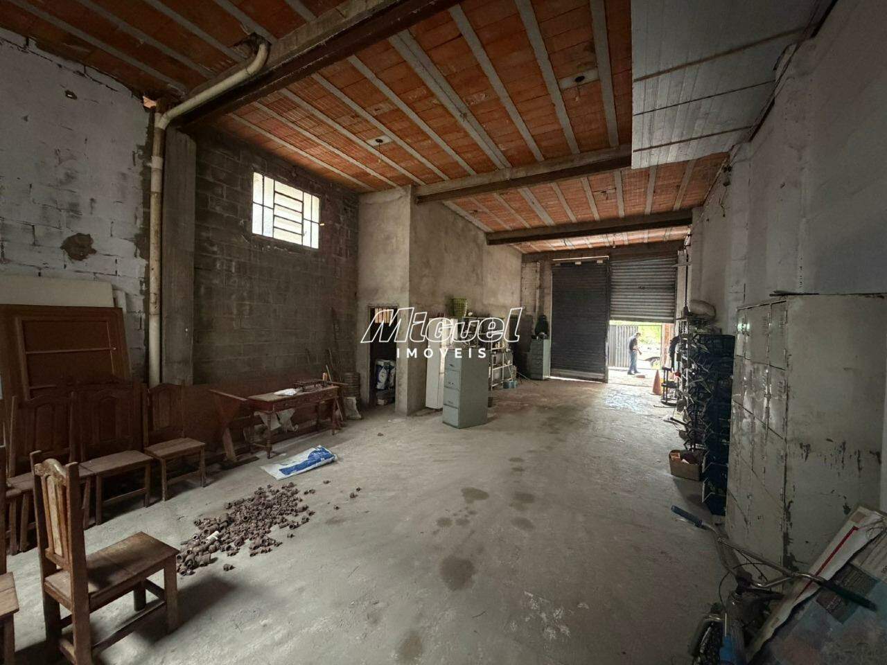 Salão Comercial, para aluguel, Água Branca - - Piracicaba/SP: 