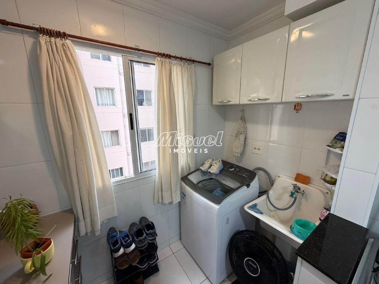 Apartamento, para aluguel, Água Branca - 2 quartos Condomínio Residencial Del Giardino III - Piracicaba/SP: 