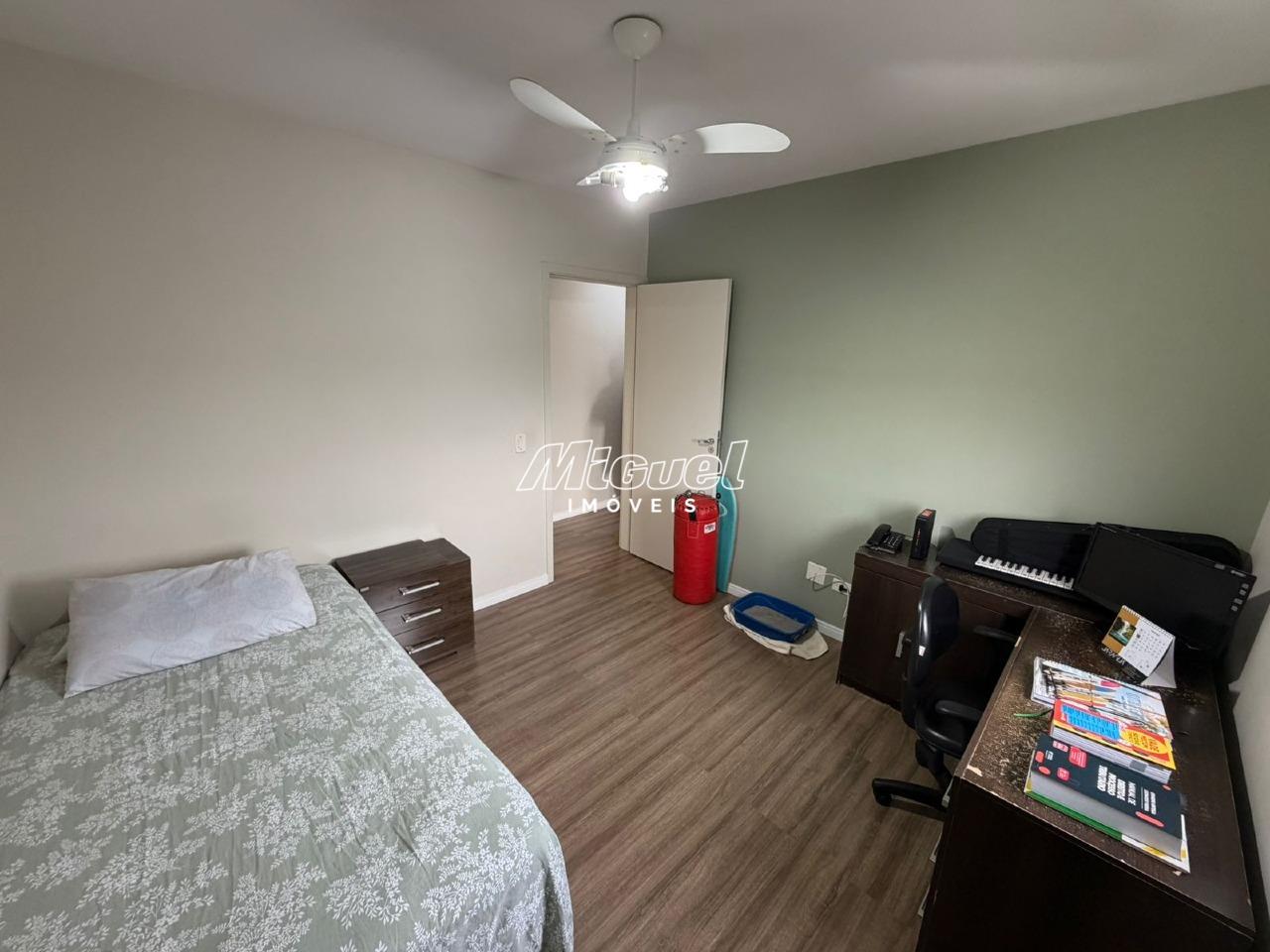 Apartamento, para aluguel, Água Branca - 2 quartos Condomínio Residencial Del Giardino III - Piracicaba/SP: 