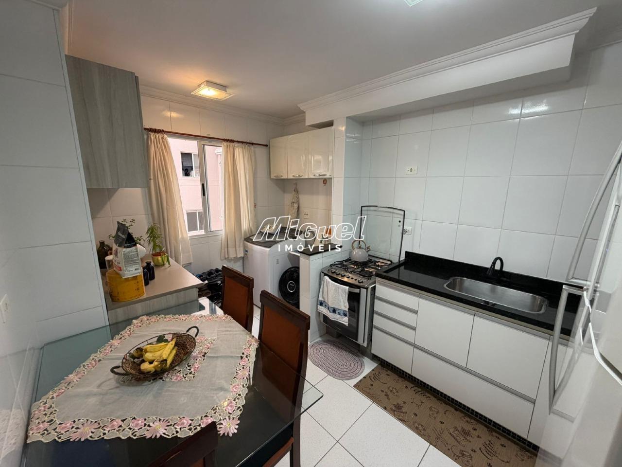 Apartamento, para aluguel, Água Branca - 2 quartos Condomínio Residencial Del Giardino III - Piracicaba/SP: 