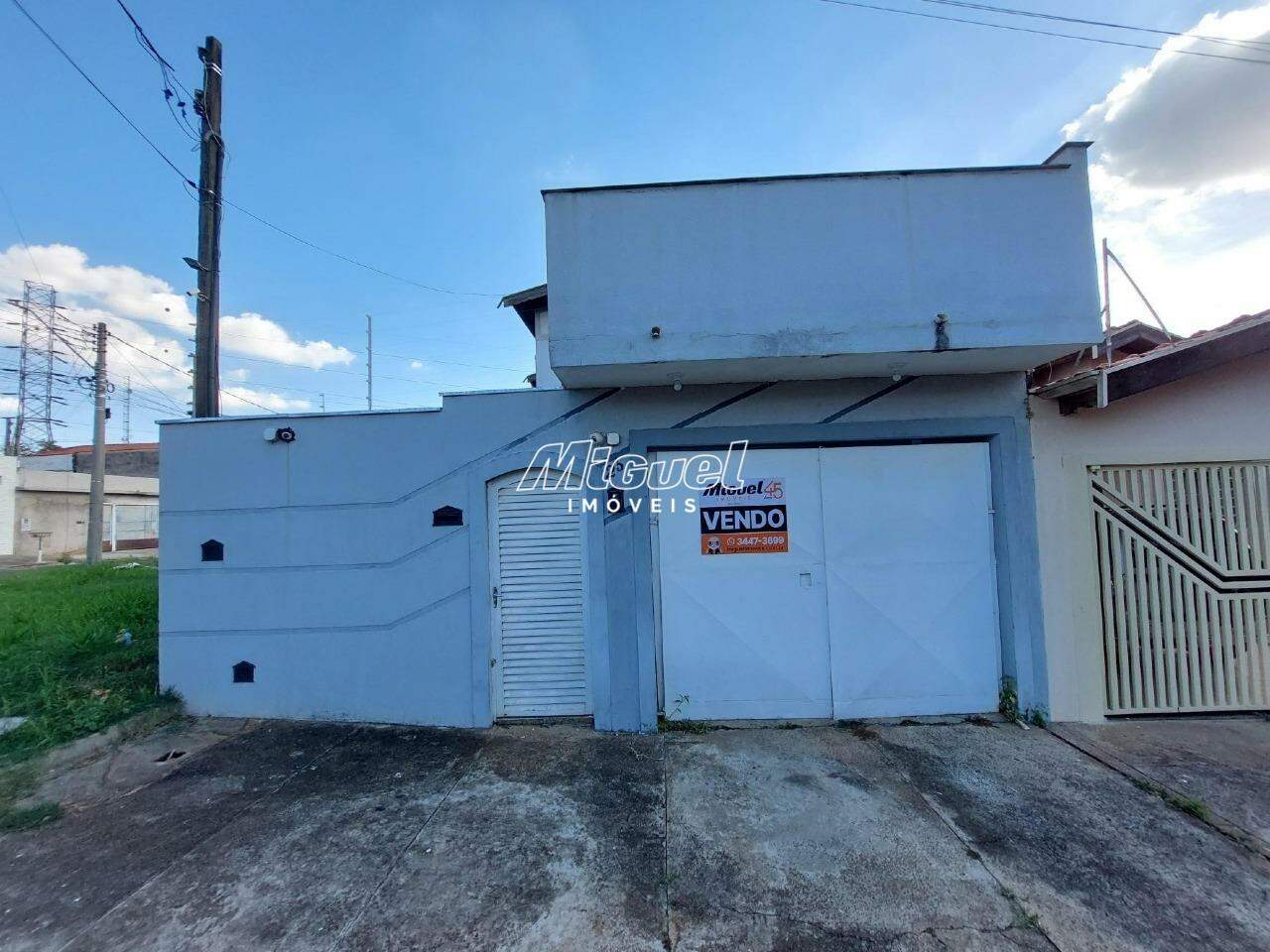 Casa, à venda, Conjunto Residencial Mário Dedini - 3 quartos - Piracicaba/SP: 