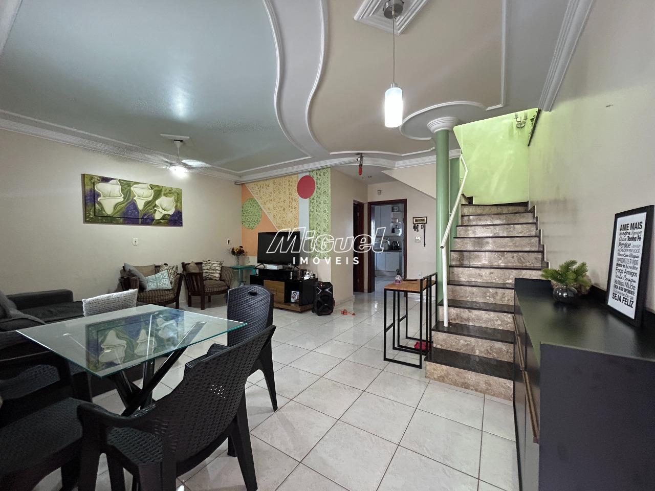 Casa, à venda, Conjunto Residencial Mário Dedini - 3 quartos - Piracicaba/SP: 