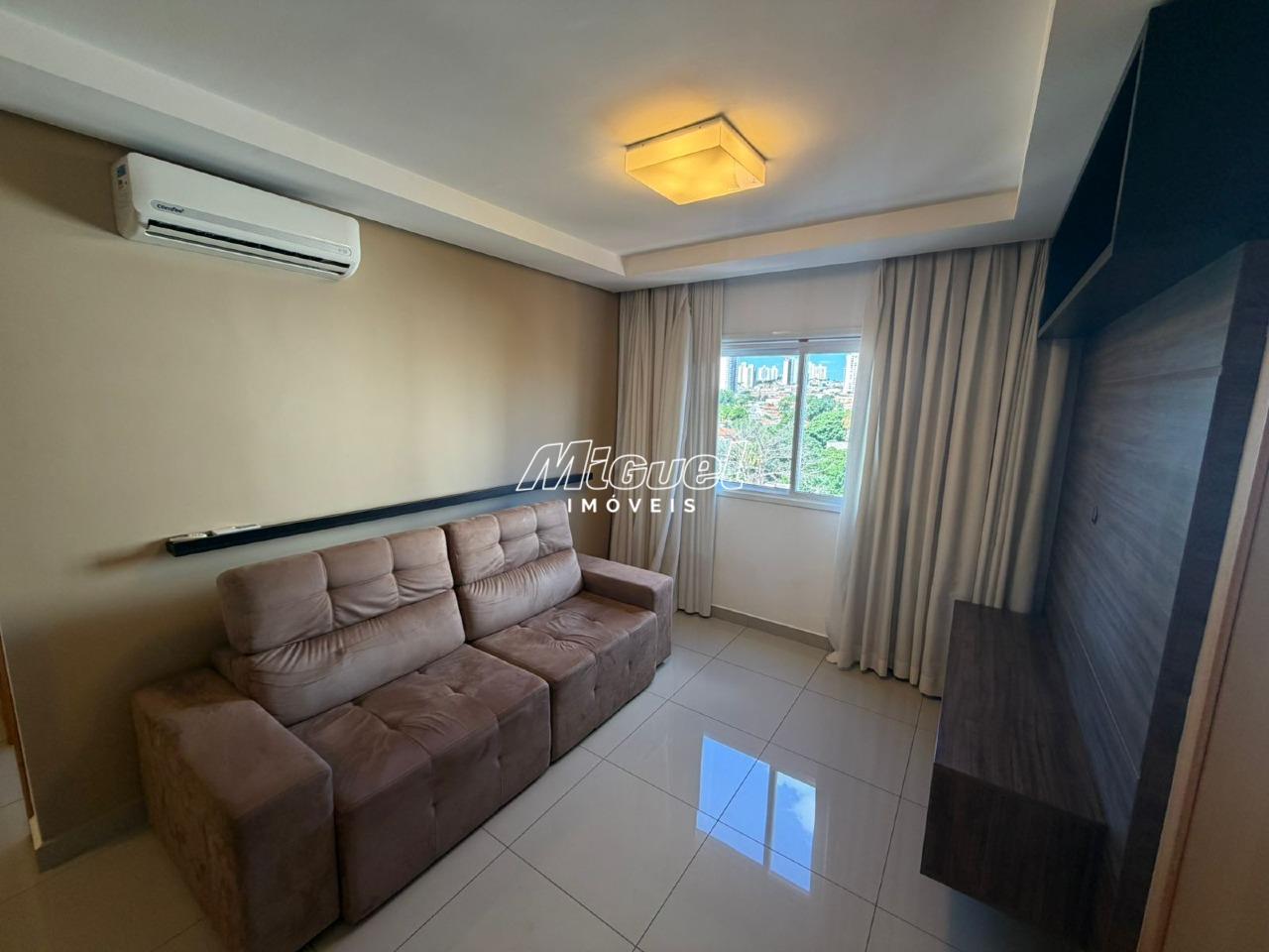 Apartamento, para aluguel, Cidade Jardim - 1 quarto Edifício Mondial - Piracicaba/SP: 