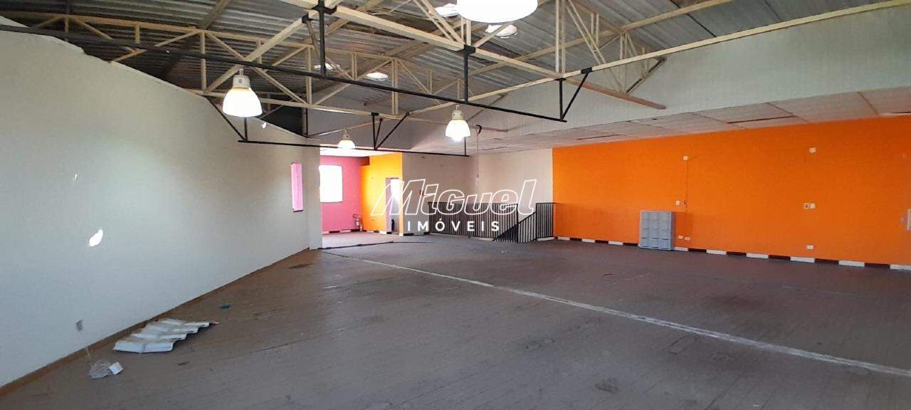 Salão Comercial, para aluguel, Vila Industrial - - Piracicaba/SP: