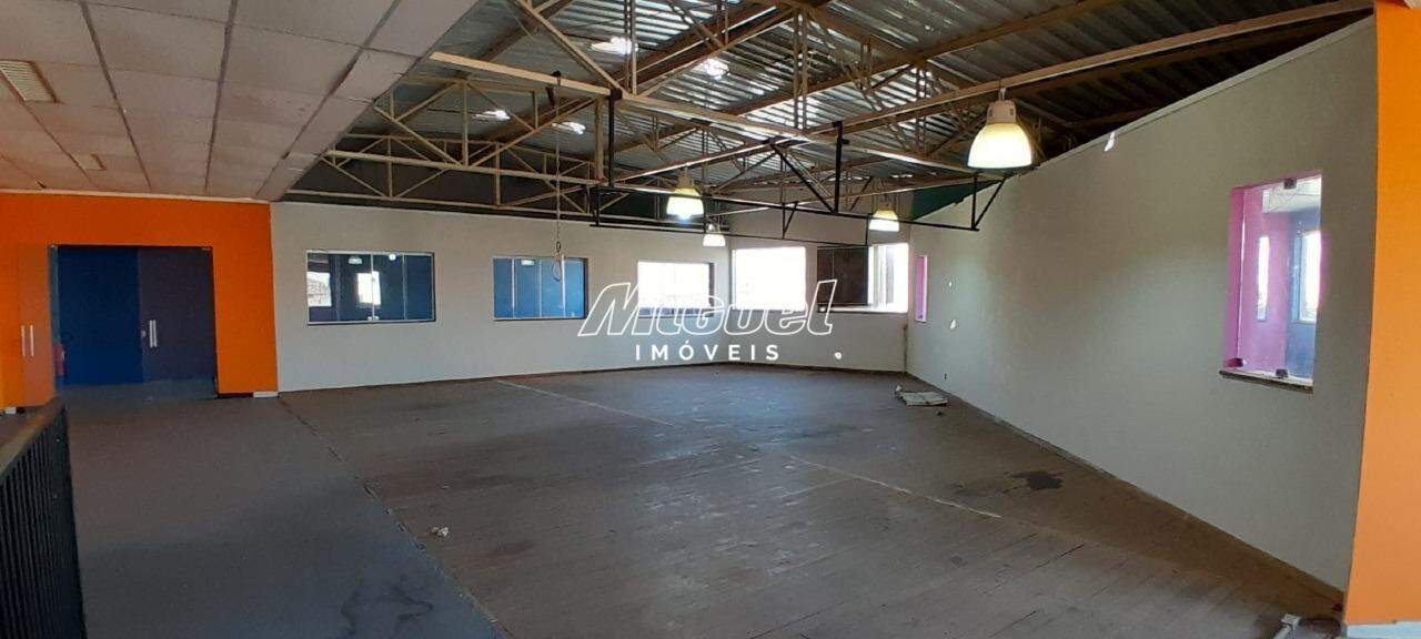 Salão Comercial, para aluguel, Vila Industrial - - Piracicaba/SP: