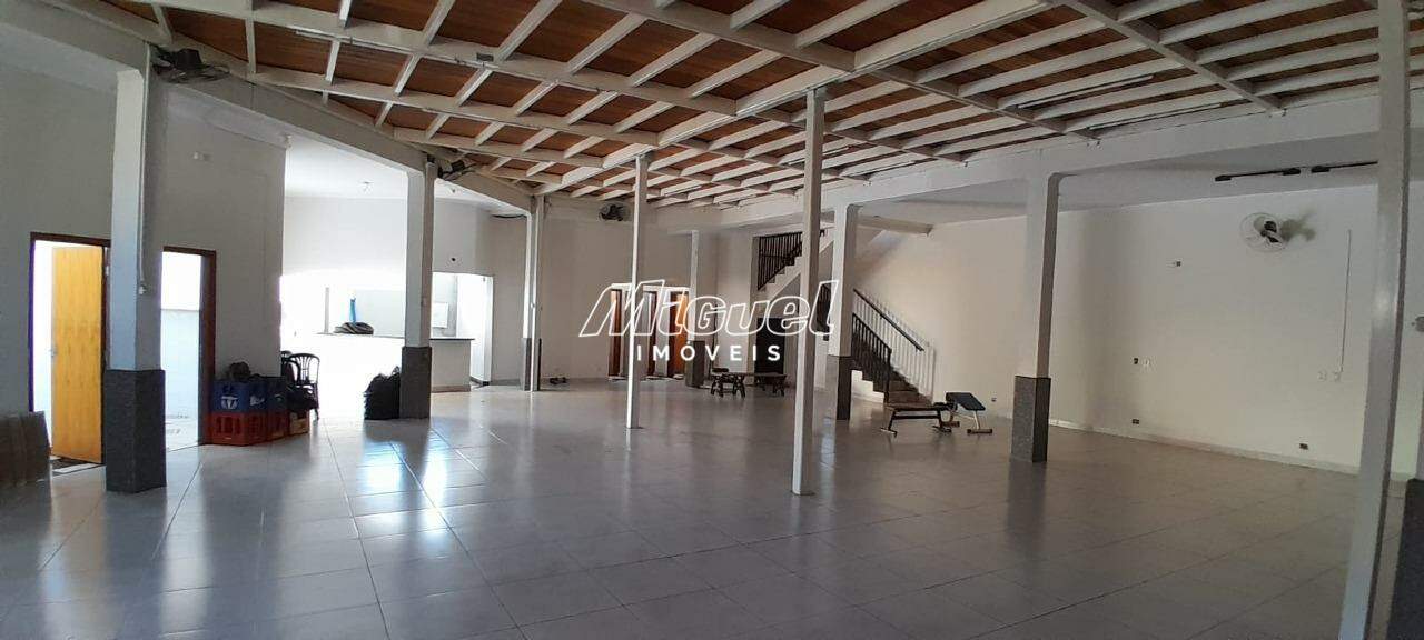 Salão Comercial, para aluguel, Vila Industrial - - Piracicaba/SP: 