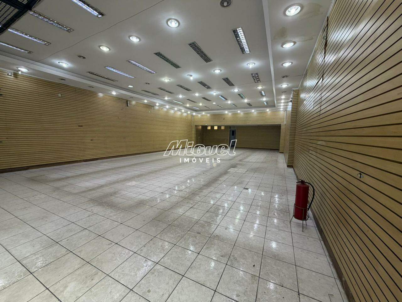 Salão Comercial, para aluguel, Centro - - Piracicaba/SP: 