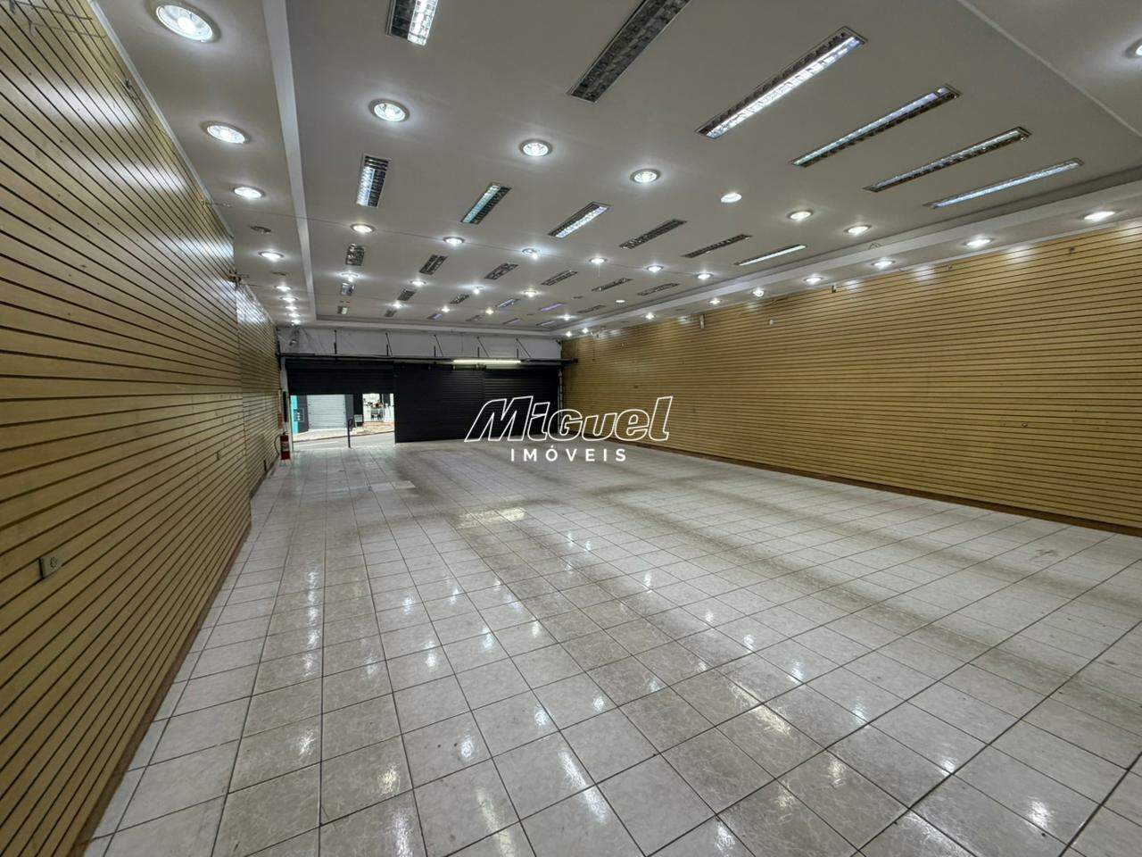Salão Comercial, para aluguel, Centro - - Piracicaba/SP: 