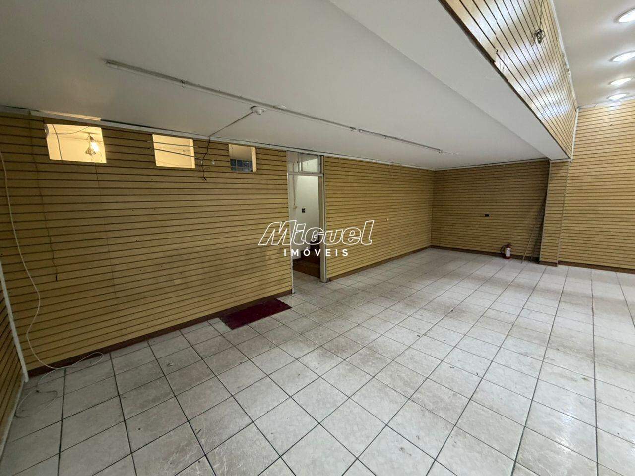 Salão Comercial, para aluguel, Centro - - Piracicaba/SP: 