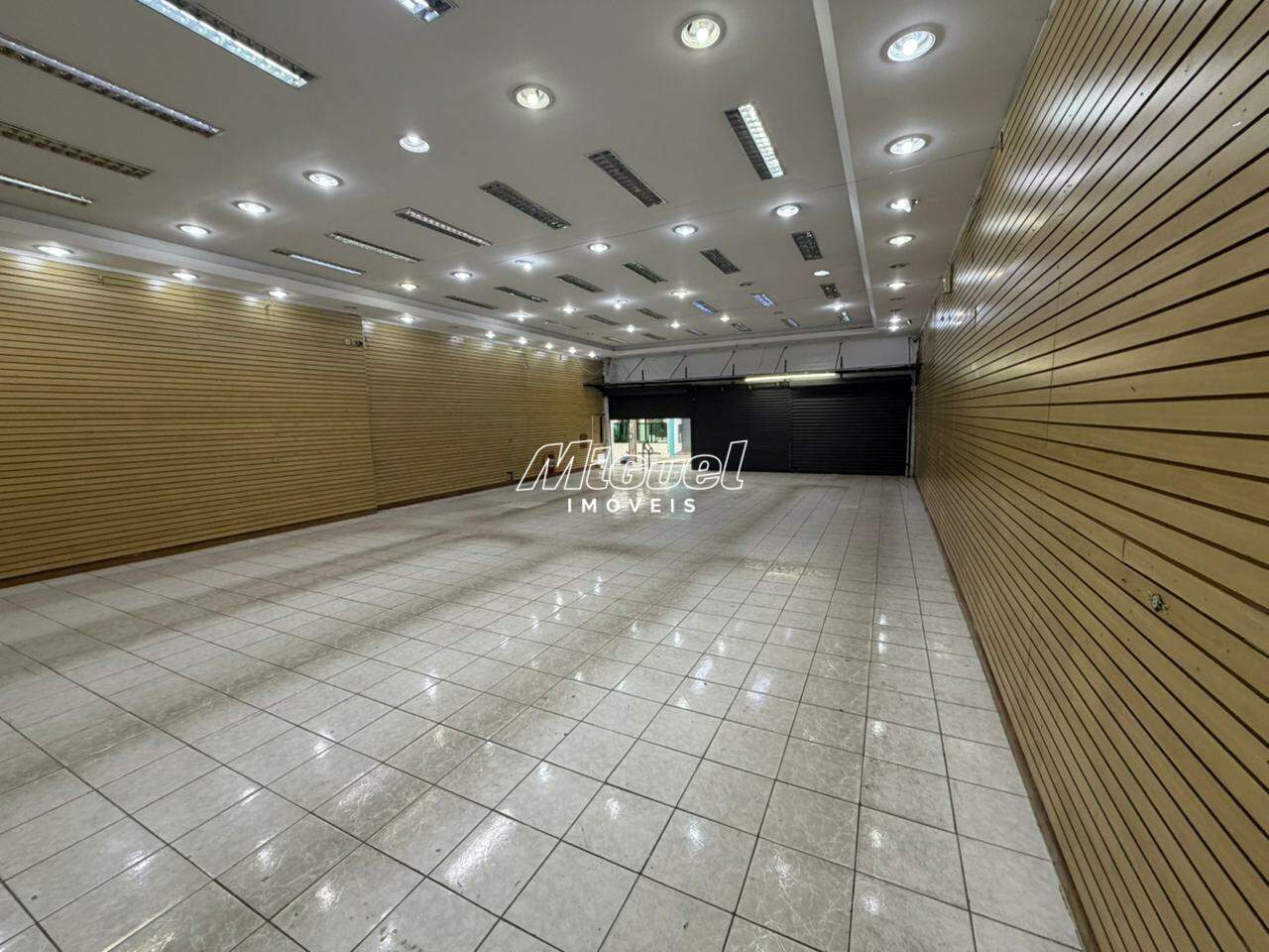 Salão Comercial, para aluguel, Centro - - Piracicaba/SP: 