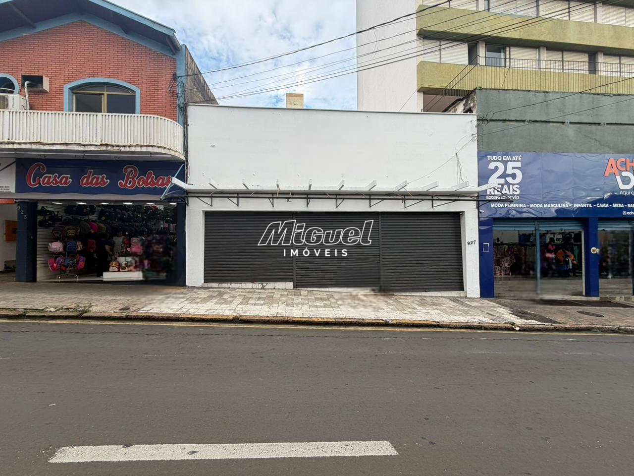 Salão Comercial, para aluguel, Centro - - Piracicaba/SP: 