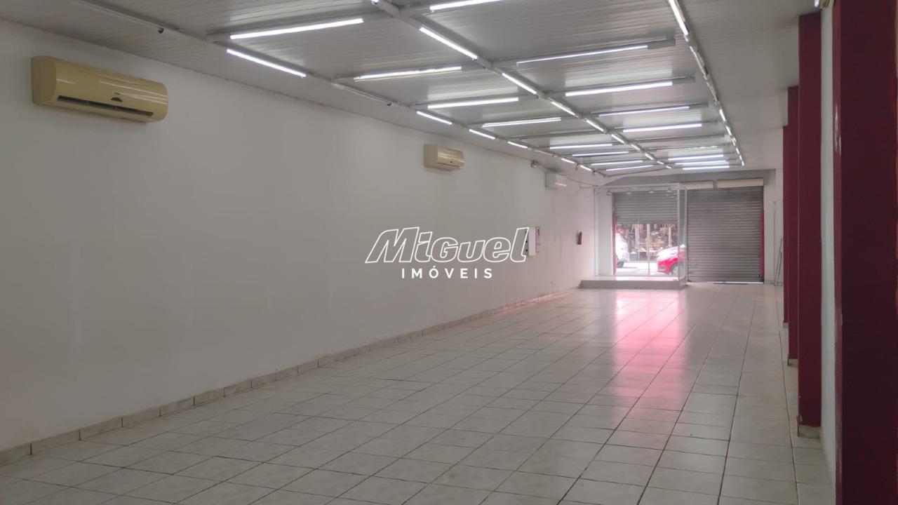 Salão Comercial, para aluguel, Centro - - Piracicaba/SP: 