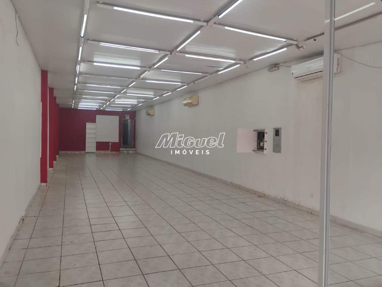 Salão Comercial, para aluguel, Centro - - Piracicaba/SP: 