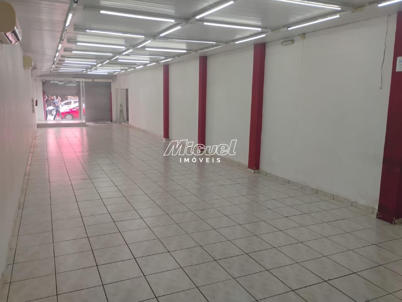 Salão Comercial, para aluguel, Centro - - Piracicaba/SP: 
