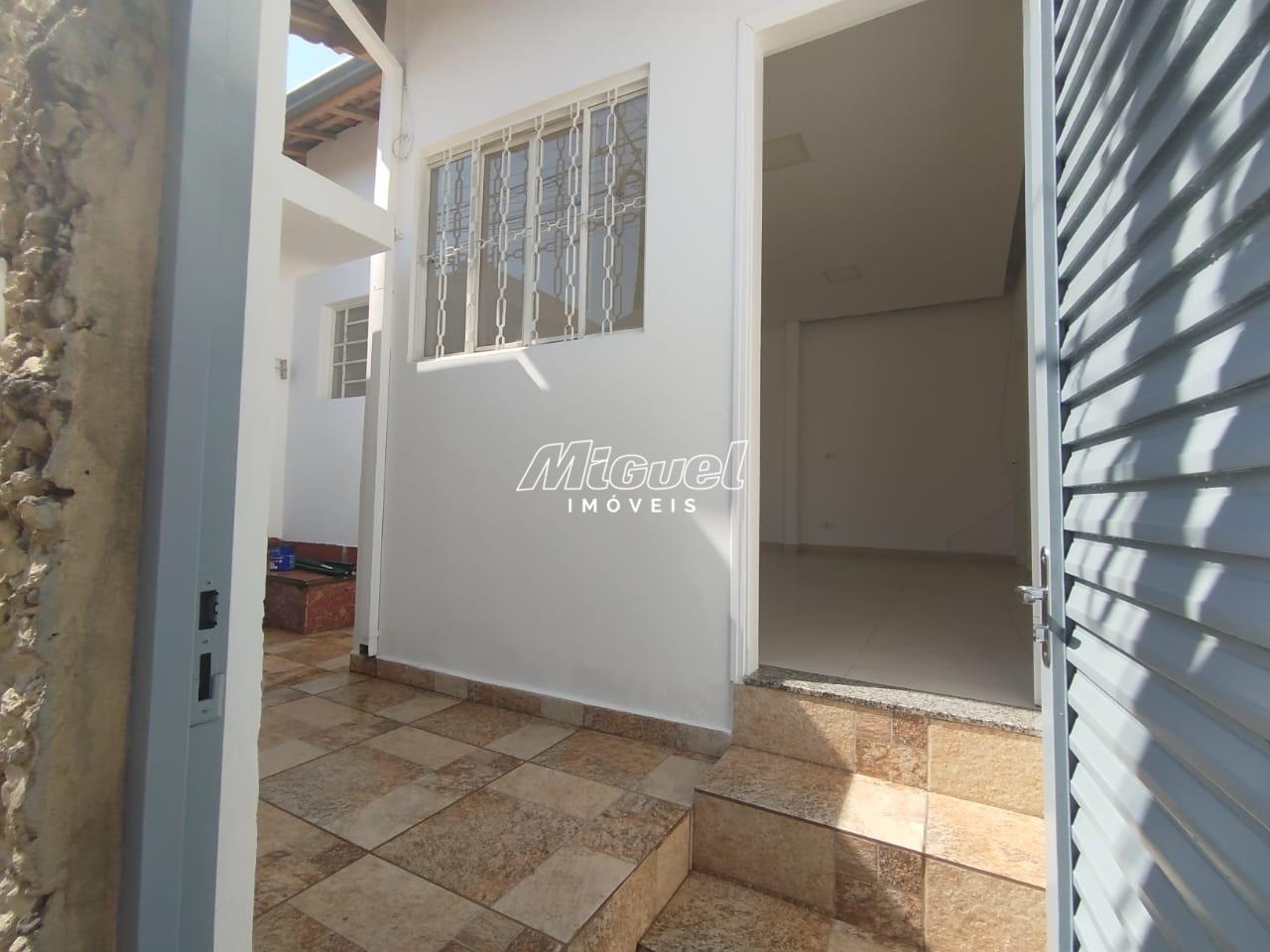 Casa Comercial, para aluguel, Centro - 2 quartos - Piracicaba/SP: 