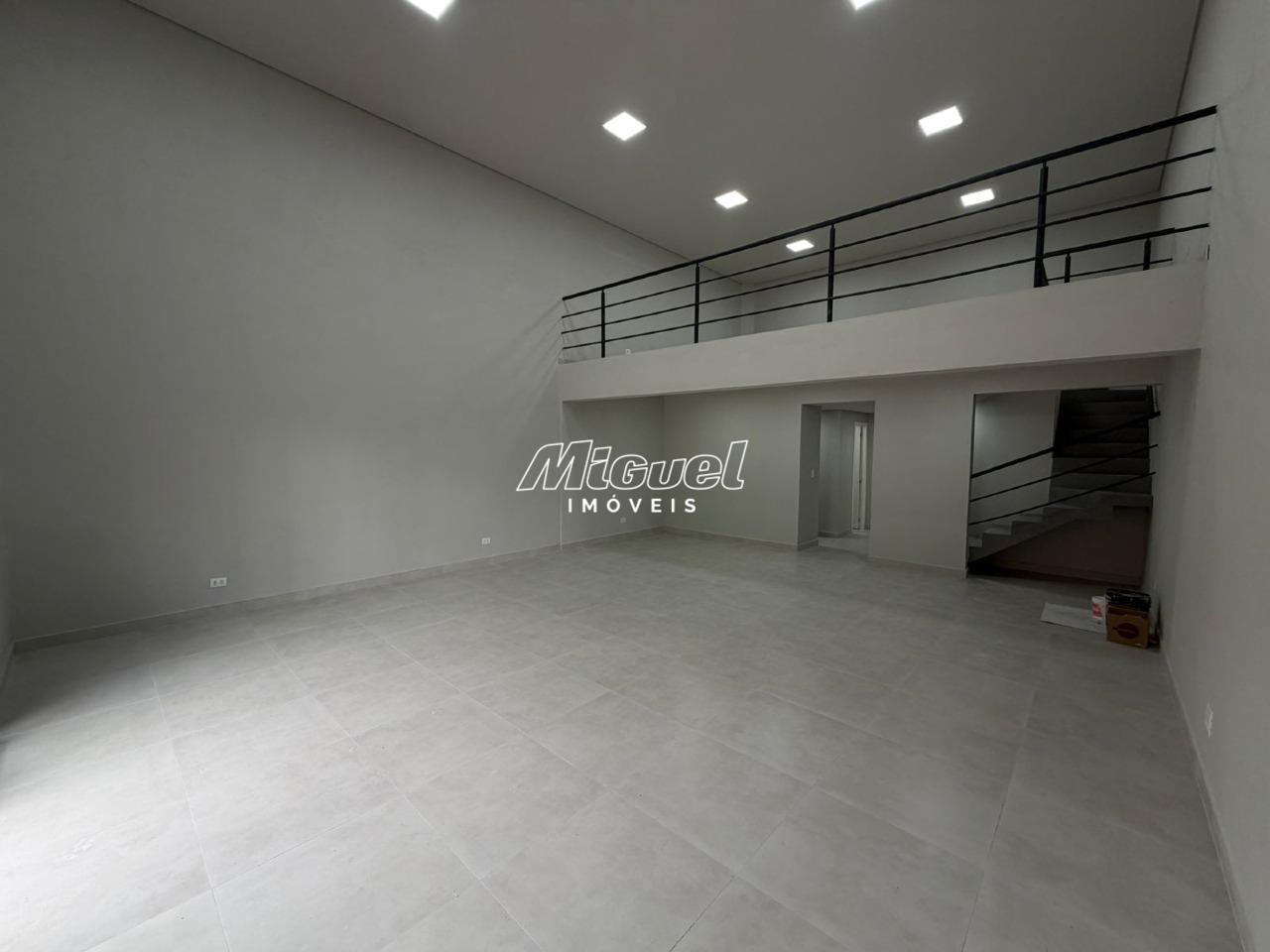 Salão Comercial, para aluguel, Centro - - Piracicaba/SP: 