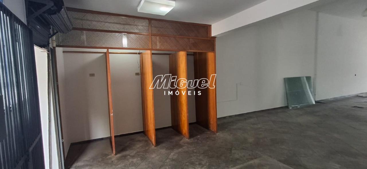 Salão Comercial, para aluguel, Centro - - Piracicaba/SP: 
