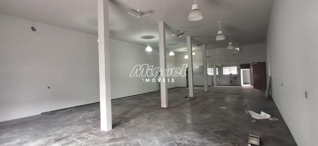 Salão Comercial, para aluguel, Centro - - Piracicaba/SP: 